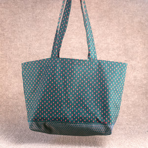 Karen Guzak - Green-017 Handmade Tote Bag
